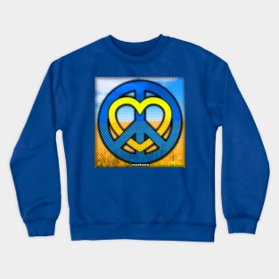 Peace and Love - Ukraine Edition Crewneck Sweatshirt